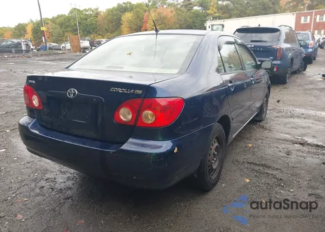 2006 Toyota Corolla Le z USA, uszkodzony, nr VIN JTDBR32E760064537